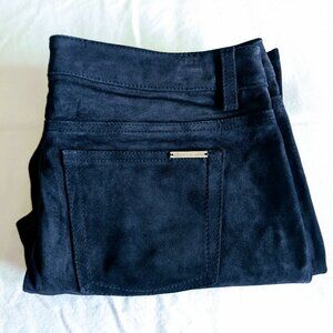 Michael Kors Mid Rise, Crop, 5 Pocket LEATHER Jeans - SIZE 6 - NWT